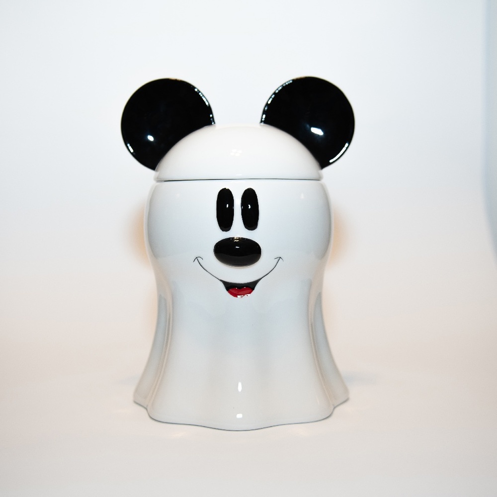 Boo!! Very Rare Mickey Mouse Ghost Cookie Jar